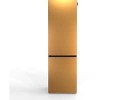 NUNKI LARGECOMBI-ABRZ Combi Bottom Koelkast, E, 198+66l, Brushed Bronze All Sides