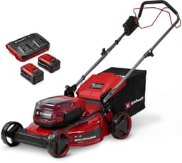 Einhell Accu Grasmaaier GC-CM 36/51 S Li BL Kit - Power X-Change - 36 V/Li-ion - Maaibreedte: 51 cm - Aanbevolen gazonoppervlakte: tot 750 m² - 50 L opvangzak - Maaihoogte: 25-80 mm - Incl. 2x 5.2 Ah accu en 1 DUO-lader — thumbnail 1