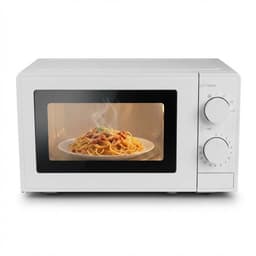 Magnetron – 20L – 1100W – 8 automatische kookprogramma's – 5 vermogensstanden – Digitale timer – Draaiplateau Ø255 mm – Wit — thumbnail 1