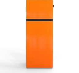 NUNKI MEDIUM-AORA Dubbel-Deurs Koelkast, E Klasse, 206l, Gloss Bright Orange All Sides — thumbnail 1