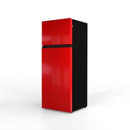 NUNKI MEDIUM-FRED / Hot Rod Red Design Koel-vriescombinatie - 206L - E-label - Front in kleur — thumbnail 5