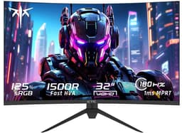 Flolife - Gaming Monitor 32 Inch Curved 240Hz Full HD 1080P - 1800R Frameloos PC Scherm met FreeSync - 1ms Responstijd - HDMI en DisplayPort - Ideaal voor Gamers en Kantoor — thumbnail 4