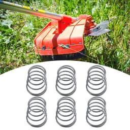 Dailygoods- Veren Vervangingsset - 5 Stuks - Universele Bosmaaier Onderdelen - Sterk en Duurzaam - Hoogte 5,2 cm - Veiligheidswaarschuwing - Trimmerveren — thumbnail 2