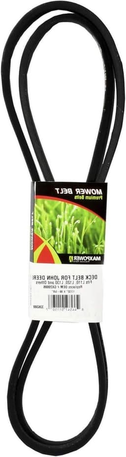 Grasmaaier Riem - Reserveonderdeel Gazon - Gazon Onderhoud - Duurzame Composiet - 3429 x 13 cm - Zwart — thumbnail 1