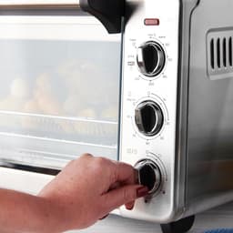 5-in-1 Heteluchtoven - Airfryer, Mini-Oven, Grill en Broodrooster met Opwarmfunctie (20L, Ø 30cm) — thumbnail 4