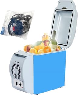Mini-Autokoelkast - Draagbare Minibar 7.5L - 2-in-1-Functie: Koelen en Verwarmen - Mini Koelkast - Elektrische Koelbox - Draagbare Campingkoelkast — thumbnail 1