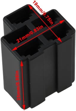 Dailygoods- Ontstekingssleutel set 2 stuks - Connector voor grasmaaier - 5-pins schakelaar - Compatibel met John Deere - Vervangt beschadigde componenten - Zorgt voor stabiele aansluiting — thumbnail 4