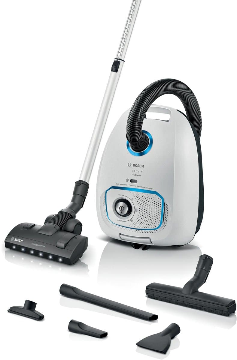Bosch BGL41SIL1L stofzuiger 4 l Trommelstofzuiger Droog 700 W Stofzak — afbeelding 1