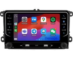 CarPlay autoradio geschikt voor Skoda Fabia | 2009 t/m 2013 | Android 13 | Draadloos Apple CarPlay & Android Auto | 2GB + 32GB | Denago DNG-3819-SF | 2025 model | 2009 2010 2011 2012 2013 | Bluetooth & Wifi