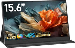 Jensaro Draagbare Monitor 15.6 Inch - Full HD 2e Scherm - Laptop Schermuitbreiding - USB-C HDMI Display - IPS Gaming Monitor — thumbnail 1