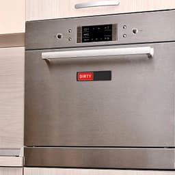 Vaatwasser Magneet - Schoon Vuil Indicator - Keuken Organisatie - Dubbelzijdig Display - 17.8 cm Lengte - Zwart — thumbnail 4