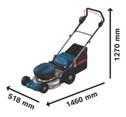Bosch Professional GRA 18V2-46 - Accu Grasmaaier - Exclusief Accu en Lader - Inclusief opvangzak 60L - Mulchaccessoire — thumbnail 3