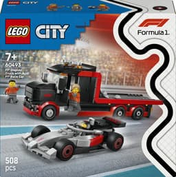 Lego City 60493 F1® Displaytruck Met Audi Racewagen Bouwstenen — thumbnail 1