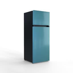 NUNKI MEDIUM-FSKY / Dubbel-Deurs Koelkast, E Klasse, 206l, Sky Blue, Gloss (FRONT only) — thumbnail 4
