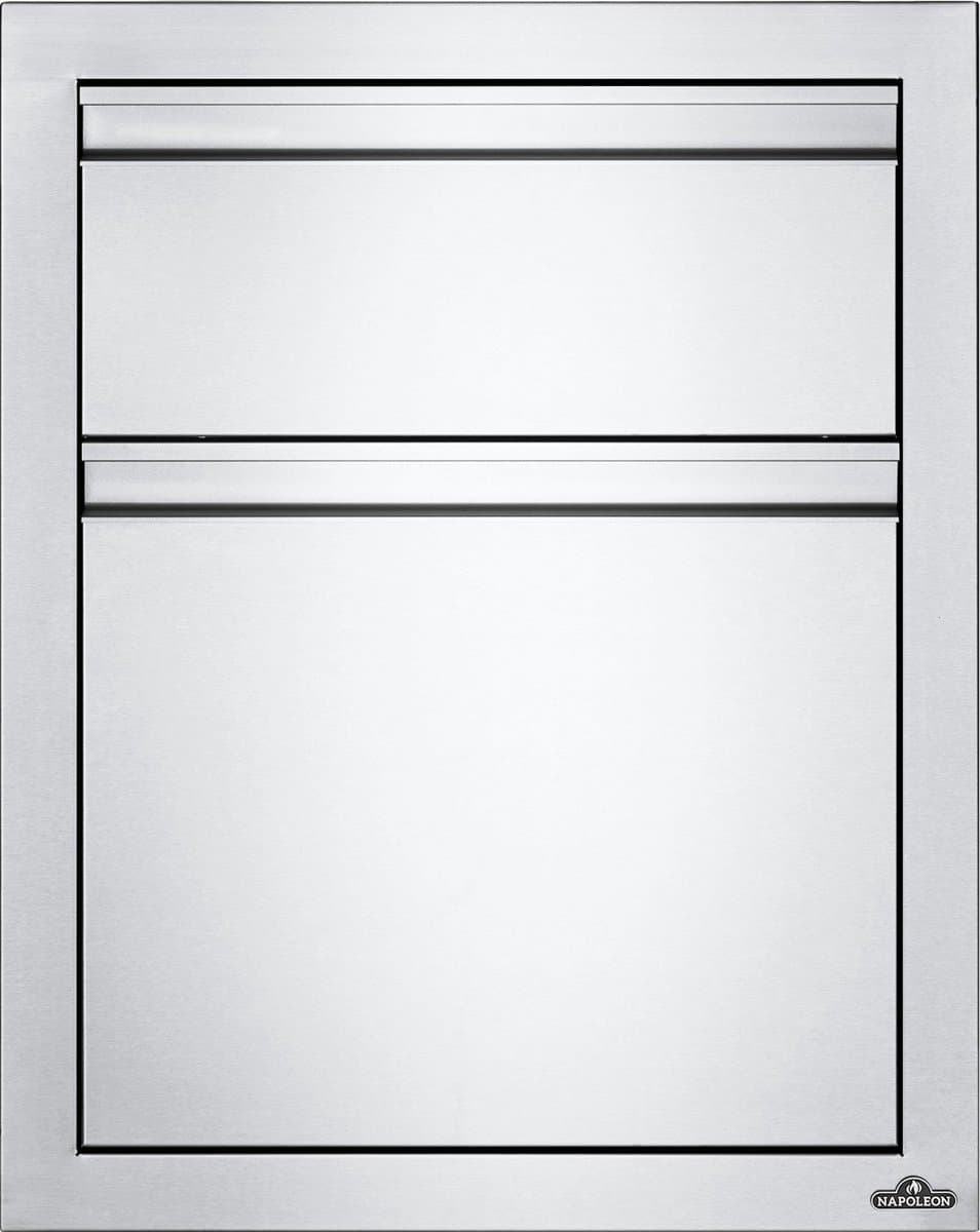 Napoleon grills - Dubbele inbouw lade groot en klein (55x71 cm) — afbeelding 1