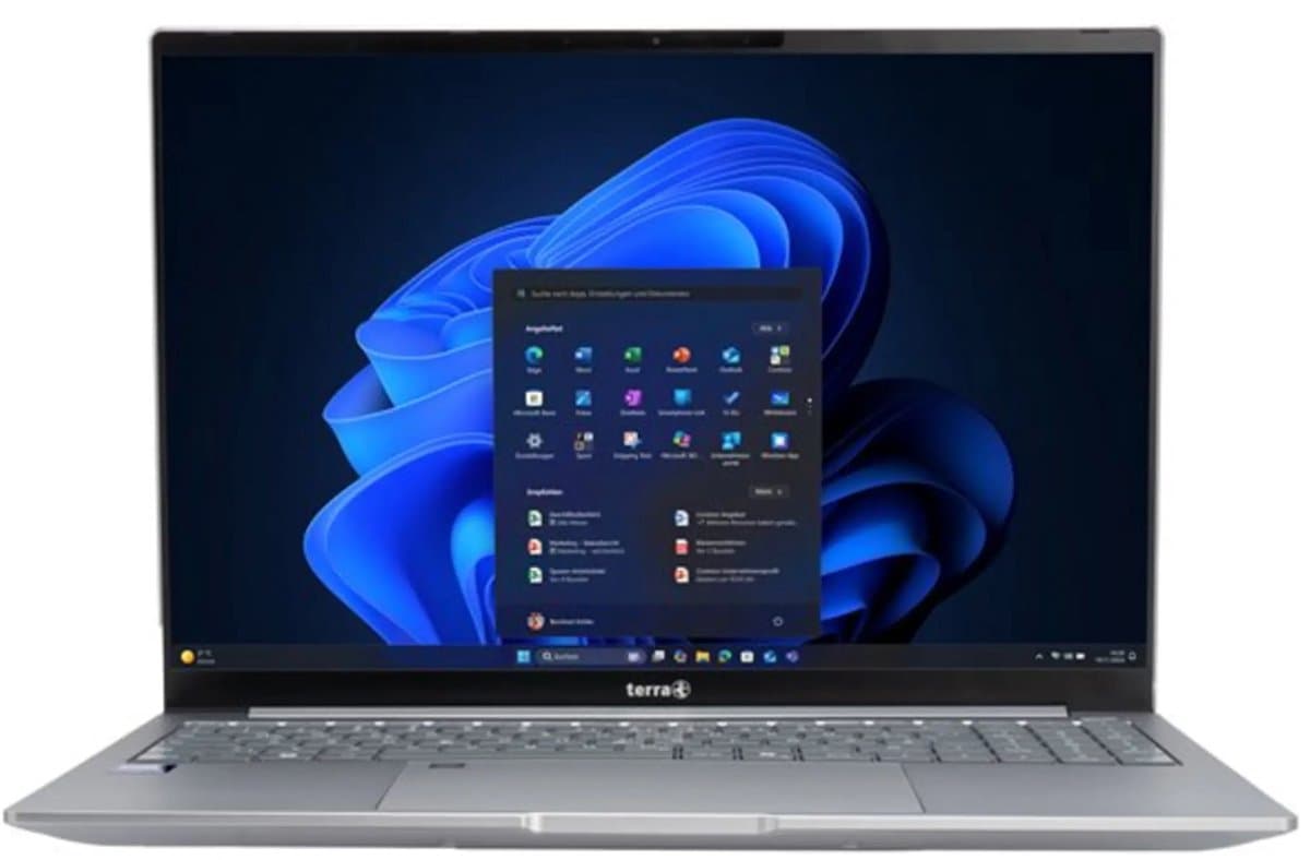 Terra Mobile 1552 15.3" FullHD laptop - Intel Core Ultra 5 125U - 16GB DDR5 - 500GB M.2 SSD - Windows 11 Pro — afbeelding 1