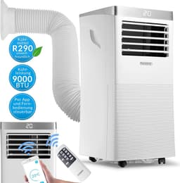 Mobiele Airco - Klimaatregelaar - Ruimte Koelen - App Bediening WiFi - 9000 BTU - Wit — thumbnail 5