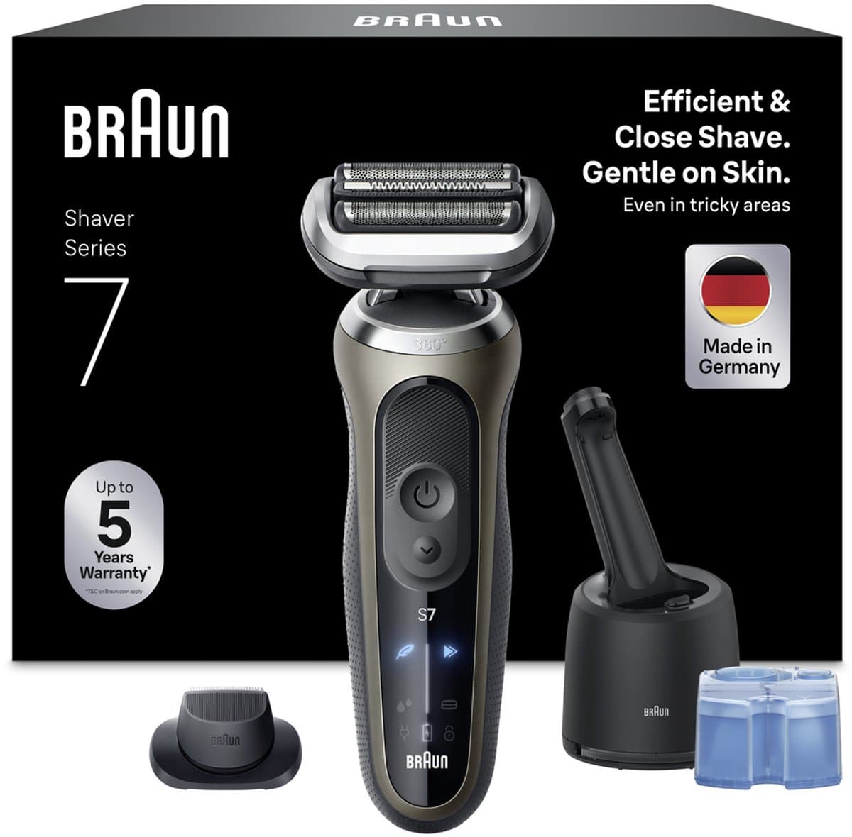 BRAUN 72-C7200cc Scheerapparaat Goud — afbeelding 1