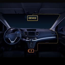 Auto Dash Cam Recorder - Autocamera HD - Voertuigbeveiliging - 24 Uur Parkeerbewaking - 16 x 12 x 5 cm — thumbnail 2