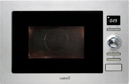 Inbouwmagnetron - Oven met grill - Snel gerechten bereiden - 8 automatische menu's - 25 liter capaciteit - Roestvrij staal — thumbnail 1