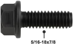 Dailygoods- Grasmaaier Schroef Precisie-montageschroeven - 4 stuks - Vervangingspakket - Compatibel met Toro - Duurzame constructie - Betrouwbare prestaties - Spindelschroef — thumbnail 2