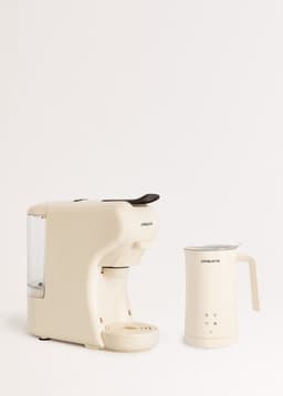 CREATE - Pack POTTS Espressomachine met meerdere capsules + MILK FROTHER STUDIO Verwarmingsopschuimer voor melk en chocolade - Gebroken wit — thumbnail 4