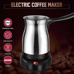 Cheffinger Elektrisch Turkse Koffieapparaat - 600W - 0,5L - Turkish Coffee - Türk Kahvesi - Cezve — thumbnail 3