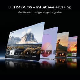 ULTIMEA Apollo P40 - Smart Projector, Native 1080P met Autofocus&6D Trapeziumcorrecti, 700 ANSI Lumen, 4K Thuisbioscoop Beamer, Zwart — thumbnail 2