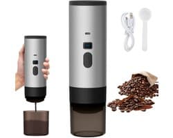 Automatische 3-in-1 draagbare capsulekoffiemachine - Portable Espresso Machine - espressomachine - Draagbare draadloze elektrische espressomachine - Voor Onderweg Reizen en Camping -