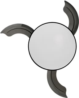 CREATE - Plafondventilator 40W stille intrekbare bladen Ø108cm met licht - Zwart - Afstandsbediening - WIND CLEAR — thumbnail 2