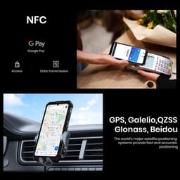 Fossibot F110L Robuuste Waterdichte Smartphone - Robuuste Smartphone - Smartphone - 4GB RAM 128GB ROM - 6.745 HD+ Scherm - IP68/IP69K - Android 15 — thumbnail 2