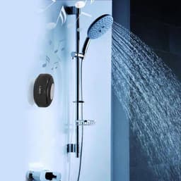 WiseGoods - Premium Waterproof Bluetooth Speaker Met Zuignap - Badkamer & Douche Speaker - Zwart — thumbnail 4