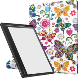 Hoes Geschikt voor Kobo Elipsa 2E - Luxe E-reader Trifold Case - Bescherm Hoesje Book Cover - Vlinders — thumbnail 1