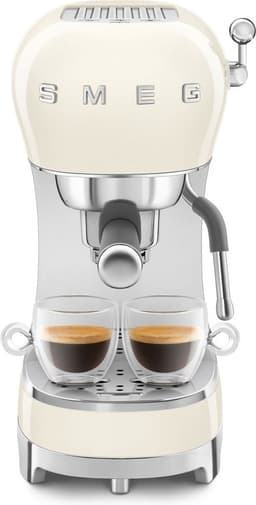 SMEG ECF02CREU - Handmatige espressomachine - Crème - Stoompijp — thumbnail 3