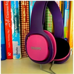 Philips SHK2000 - Kids Koptelefoon - On-Ear Volumebegrenzing - Roze/Paars - Ergonomische hoofdband — thumbnail 2