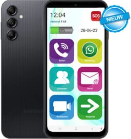 Senioren smartphone met grote knoppen - WhatsApp - simlockvrij - Op basis van Samsung - senioren mobiele telefoon — thumbnail 1