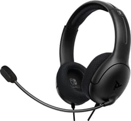 PDP Gaming LVL40 Wired Stereo Headset - Black (Nintendo Switch/Switch OLED/Switch Lite) — thumbnail 1