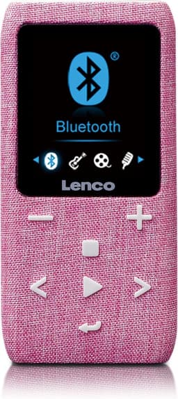 Lenco Xemio-861PK - MP3-speler met Bluetooth® en 8 GB micro SD - Roze — thumbnail 3