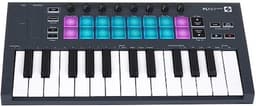 Novation Launchkey Mini 25 MK4 - MIDI Keyboard Controller - 2 Octaven Mini-Toetsen - 16 FSR Drumpad - 8 Encoders - OLED Display - USB-C - DAW Integratie — thumbnail 2