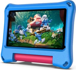 CosmoToys® Kids Tablet - Kindertablet - Tablet Kinderen - Vanaf 3 Jaar - Speelgoed voor in de Auto & Onderweg - 7 Inch - Android 11 - Ouderlijk Toezicht - 3500 mAh - Blauw — thumbnail 1