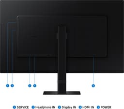 Samsung Viewfinity LS27D706EAUXEN - 4K IPS Monitor - 27 Inch — thumbnail 3