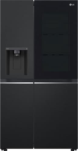 LG InstaView GSGV80EPLD amerikaanse koelkast Vrijstaand 635 l Zwart, Grafiet — thumbnail 3