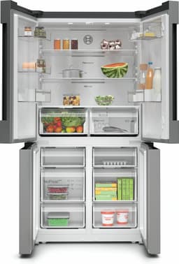 Bosch KFN96VPEA - Serie 4 - Amerikaanse koelkast - 4 French Door - Extra breed - RVS - VitaFresh XXL - Total No Frost — thumbnail 3