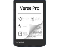 Verse pro - E reader - Bluetooth - Wi-Fi - 1072 × 1448 pixels - Touchscreen - 186gram - Smartlight - IPX8 - 69inch - 16GB - CBR - Zwart -