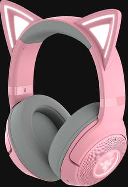 Razer Kraken Kitty V2 BT - Draadloze Gaming Headset - RGB Verlichting - Quartz Edition - Różowe — thumbnail 4