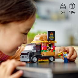 LEGO City - Hamburgertruck Constructiespeelgoed — thumbnail 4