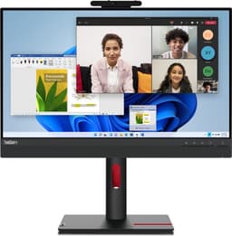 Lenovo ThinkCentre Tiny-In-One 24 LED display 60,5 cm (23.8") 1920 x 1080 Pixels Full HD Zwart — thumbnail 1