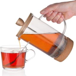 Cafetiere Glas 750 ml - French Press Koffiezetapparaat - Koffiemaker - Koffie - Koffiepot - Theepot — thumbnail 3