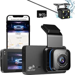 Dual Dashcam - Dashcam Voor en Achter - Auto Camera Dashcam - Dashcam Auto - Dual Dashcam voor Auto — thumbnail 1