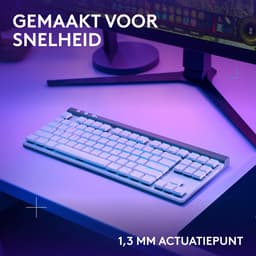 Logitech G515 TKL Lightspeed Gaming Toetsenbord Qwerty Wit — thumbnail 2